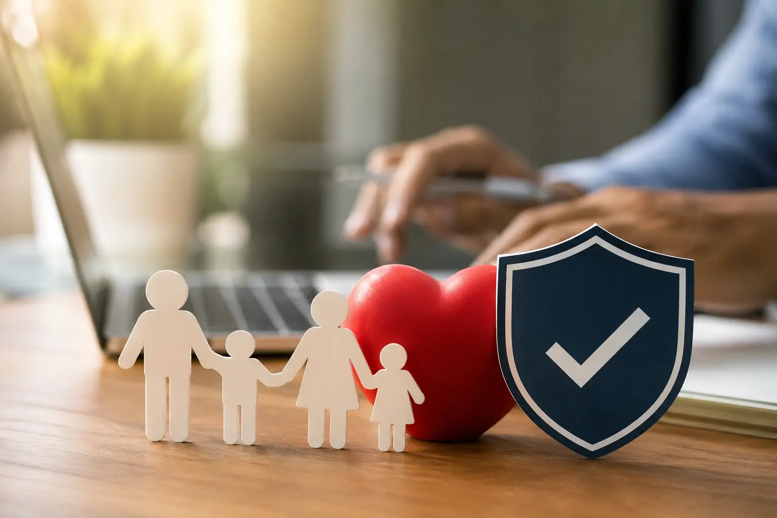 Human Life Value (HLV) concept showing family protection and life insurance planning in India